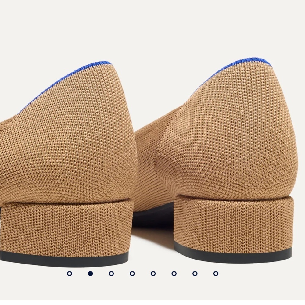 New Rothy’s Women’s The High Point Wren Captoe Shoes two tone size 9 - Picture 3 of 12